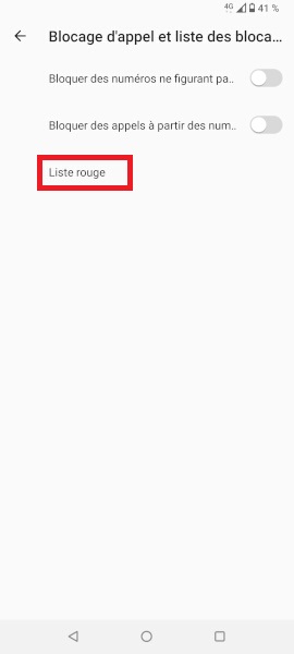 Bloquer les messages d’un correspondant